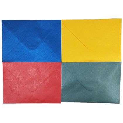 Цветен плик А5