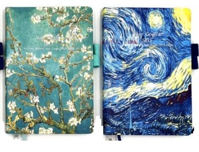 Тефтер с място за химикал А6 - Van Gogh