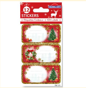 Етикети за подаръци