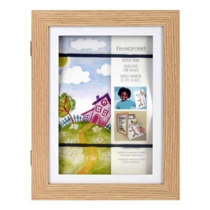 Рамка - кутия за съхранение на детски рисунки