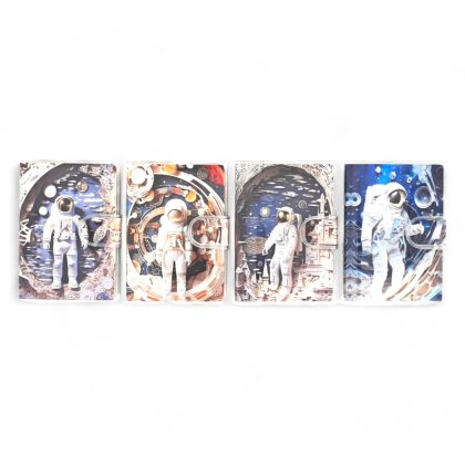 Тефтер с лепенка А7 - Космонавт