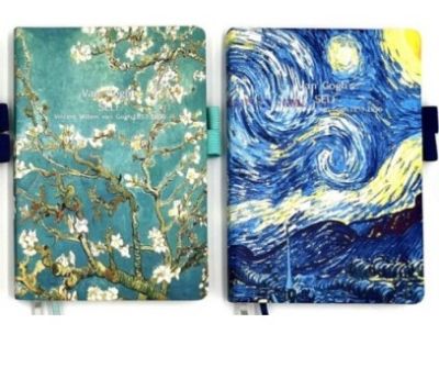 Тефтер с място за химикал А5 - Van Gogh
