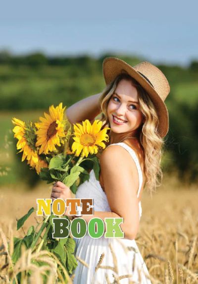 Тетрадка 160 листа А4 офсет, широки редове със спирала – твърда корица, 4 теми	