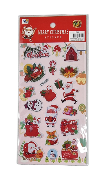 Стикери Коледни - обемни
