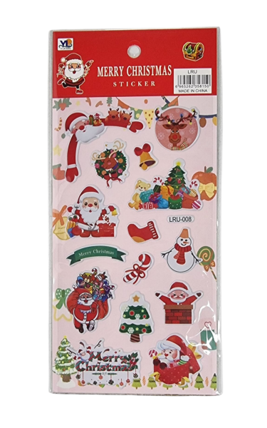 Стикери Коледни - обемни