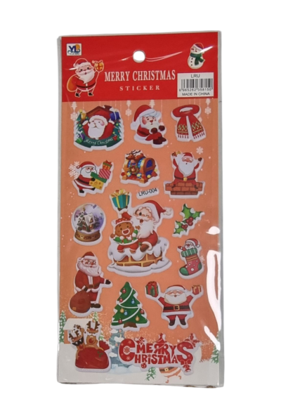 Стикери Коледни - обемни