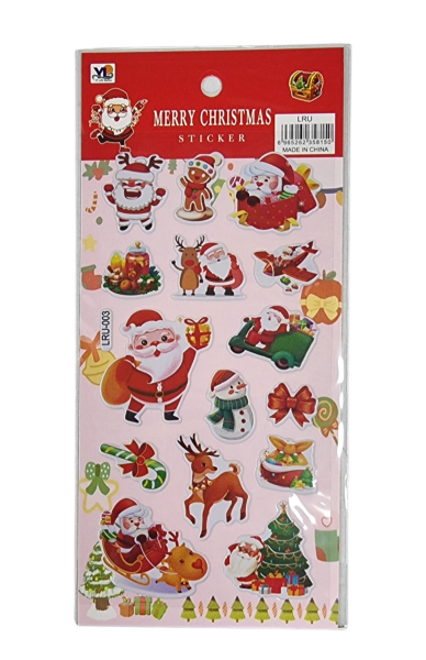 Стикери Коледни - обемни