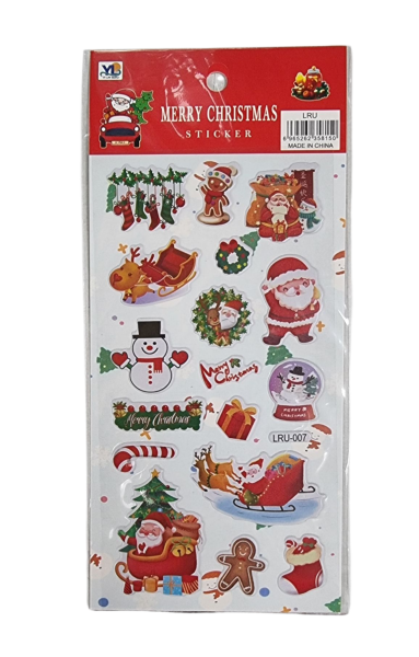 Стикери Коледни - обемни