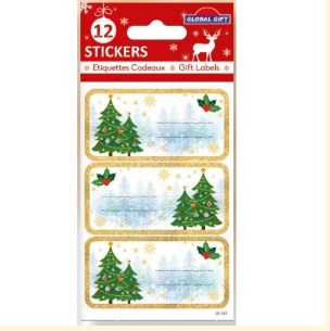 Етикети за подаръци