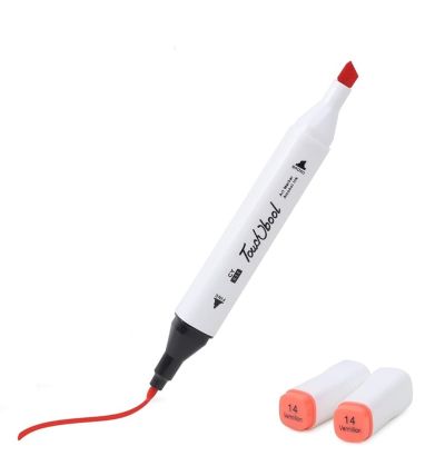 Комплект алкохолни двувърхи маркери 12 цвята