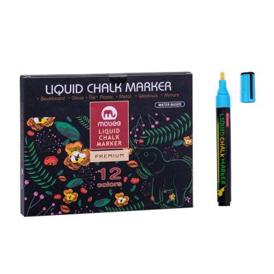 Комплект тебеширени маркери 12 цвята