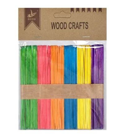 Цветни дървени пръчки 