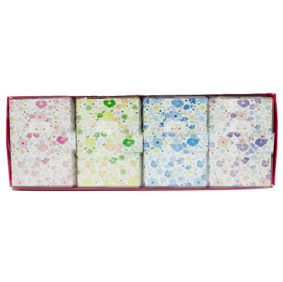 Тефтер с лепенка А7 - Flowers