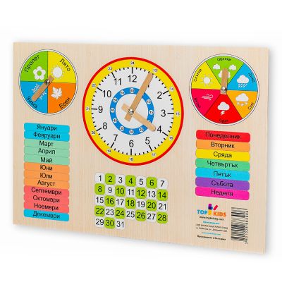 Образователно табло Часовник