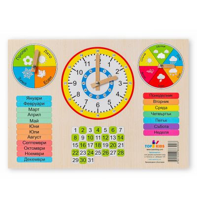 Образователно табло Часовник