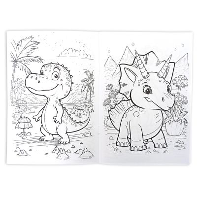 Книжка за оцветяване - Динозаври