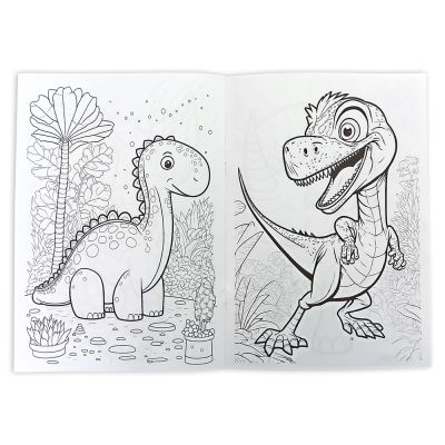 Книжка за оцветяване - Динозаври