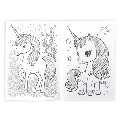Книжка за оцветяване - Еднорози