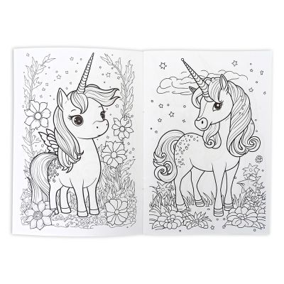 Книжка за оцветяване - Еднорози