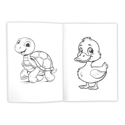 Книжка за оцветяване - Животни