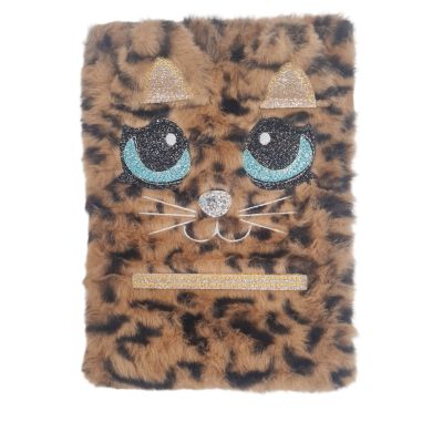 Плюшен тефтер с уши