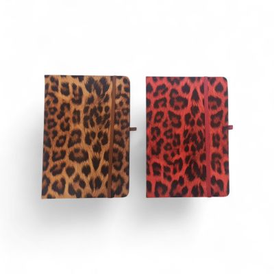 Тефтер с ластик А5 - Леопард